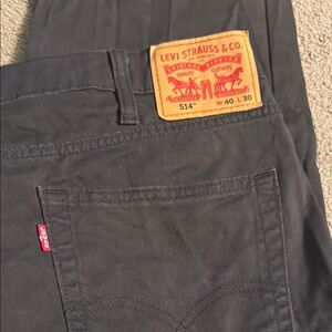 Levi's 514 Gray Jeans